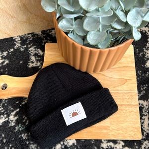 Baby knit beanie hat